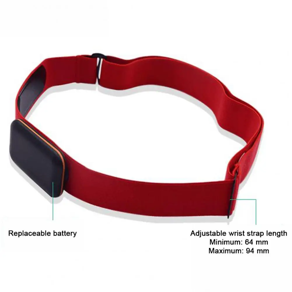 Fitness Sensor Long Battery Life Not Easily Tear Soft Chest Strap Heart Rate Monitor Healths Fitness Sensor Heart Rate Monitor