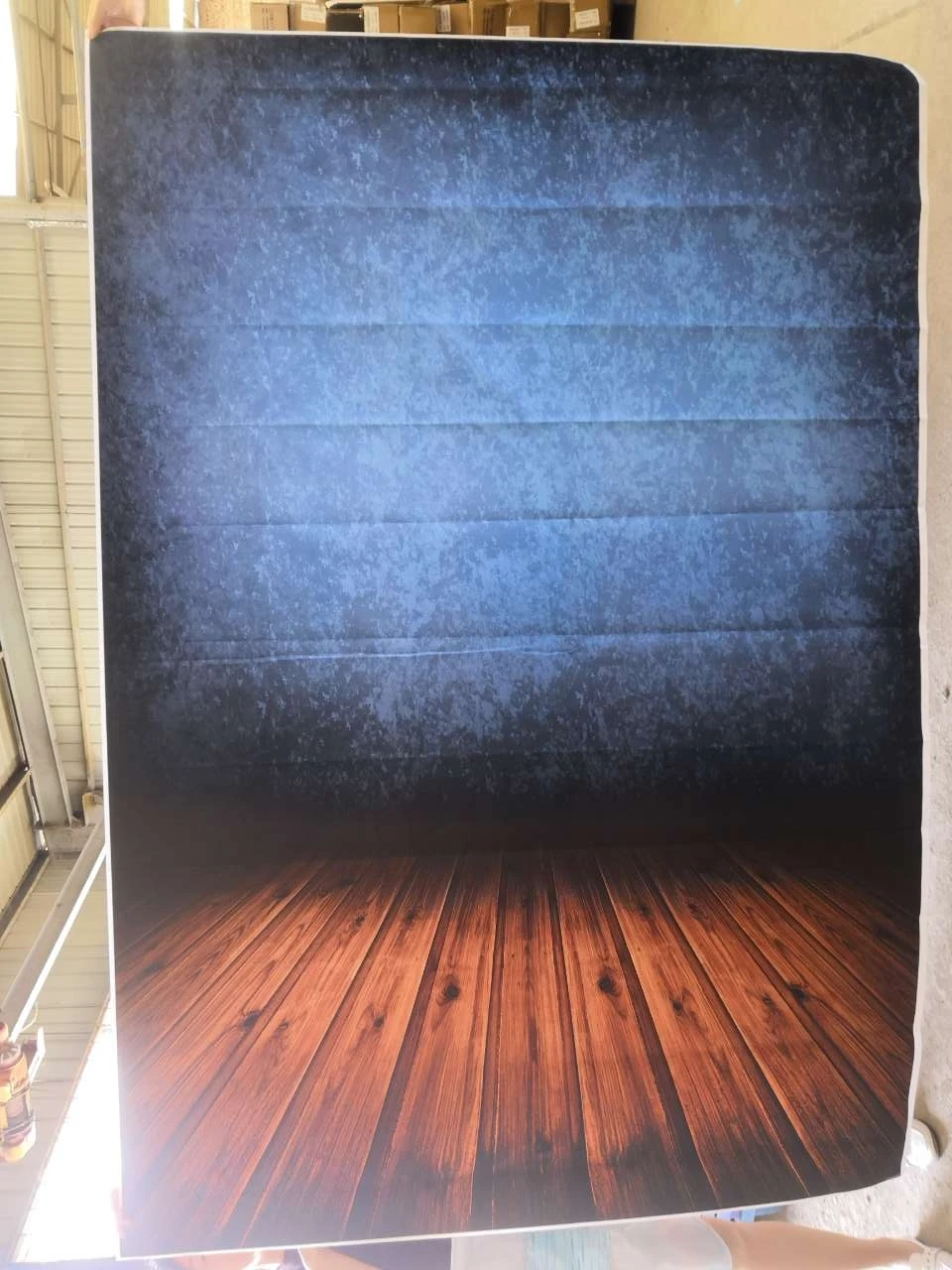 Laeacco Vincy Phông Nền Ma Thuật Trừu Tượng Gradient Đồng Màu Của Tường Họa Tiết Sàn Gỗ Đảng Bé Chân Dung Ảnh Nền