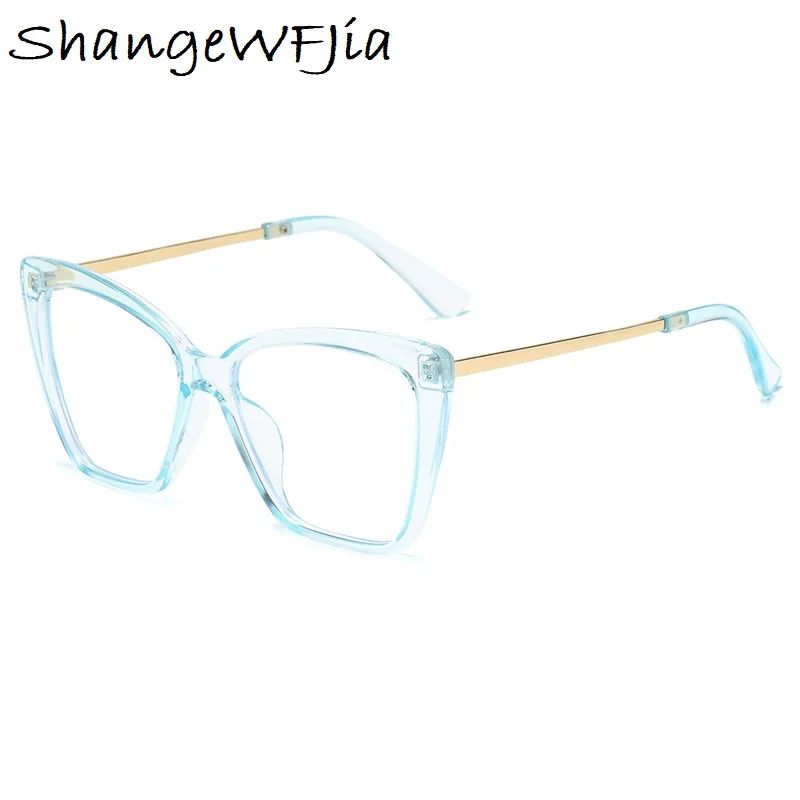 Anti Blue Light Glasses Women Cat Eye Vintage Computer Gafas Men Eyeglasses Optical Glass De Sol Frame Gaming Spectacles