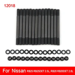 Voor 202-4301 Cilinderkop Stud Kit Voor Nissan RB25 RB25DET 2.5L, RB20 RB20DET 2.0L (12018)