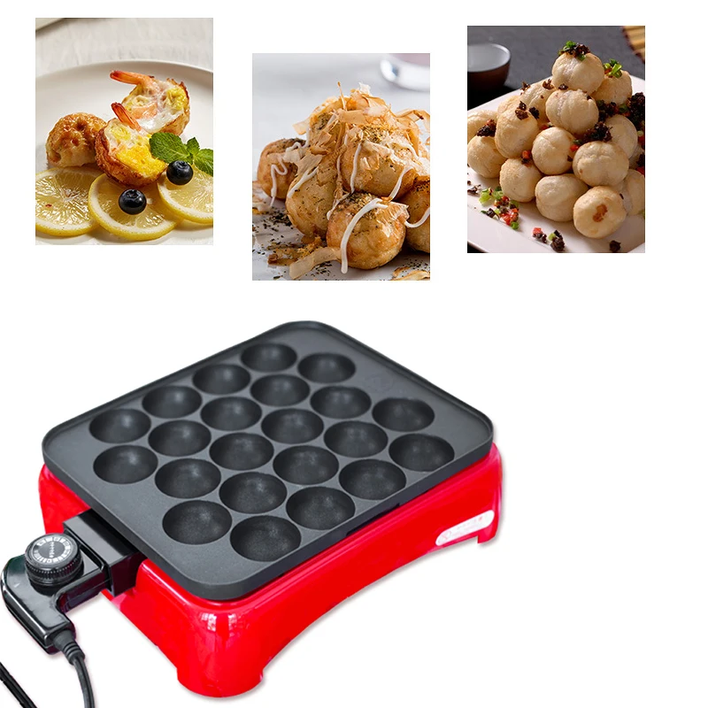 Takoyaki Maker Chibi Maruko Machine Huishoudelijke Octopus Ballen Maker Bakken Formulieren Mold Pan Non-stick Bakvormen