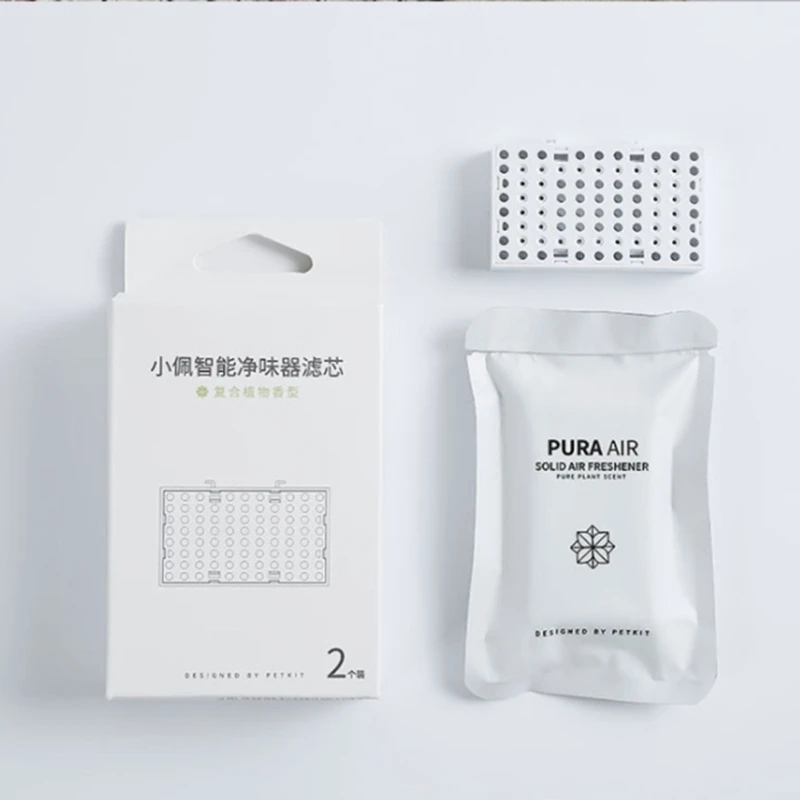 Youpin PETKIT Pura air الذكية مزيل الروائح الكريهة للحيوانات الأليفة داخلي منقي صغير إزالة الرائحة الكلب البول رائحة القط القمامة مع جهاز استشعار ذكي