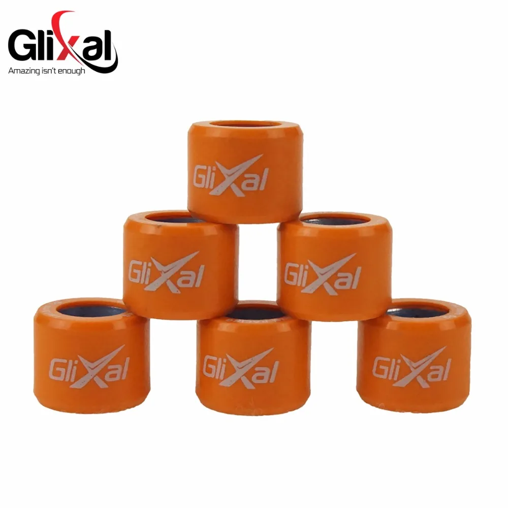 Высокопроизводительный гоночный вариатор Glixal 18x14 мм, роликовый набор весов 152QMI 157QMJ GY6 125cc 150cc, скутер, мопед, вездеход (8g-16g)