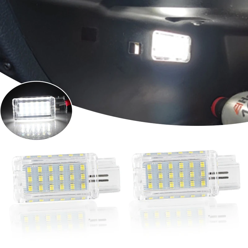 2PCS LED luggage compartment lamp trunk light for Buick Enclave 09-2011 LaCrosse 09-13 Encore 2014-2015 Regal 09-13 Verano 14-15