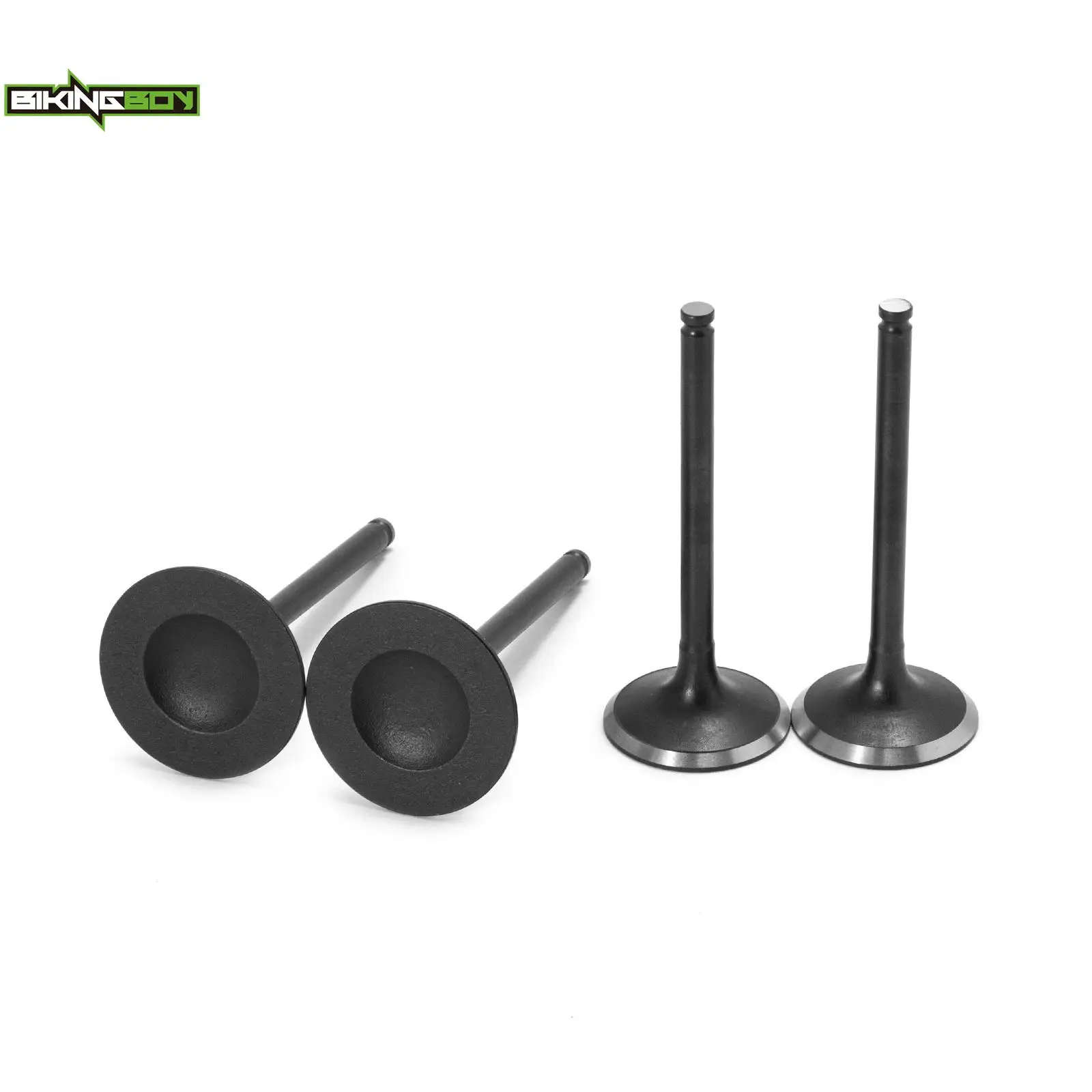 BIKINGBOY For KX450F 06 07 08 09 10 11 12 13 14 15 16 17 18 KX250F 04-19 KX250 KX450 19 20 21 22 2 Intake + 2 Exhaust Valve Stem