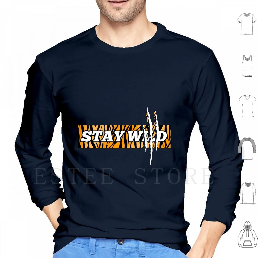 Easy Tiger Hoodies Long Sleeve Easy Tiger King Easy Tiger Animal Big Cats President Tiger King Wild Nature Joe