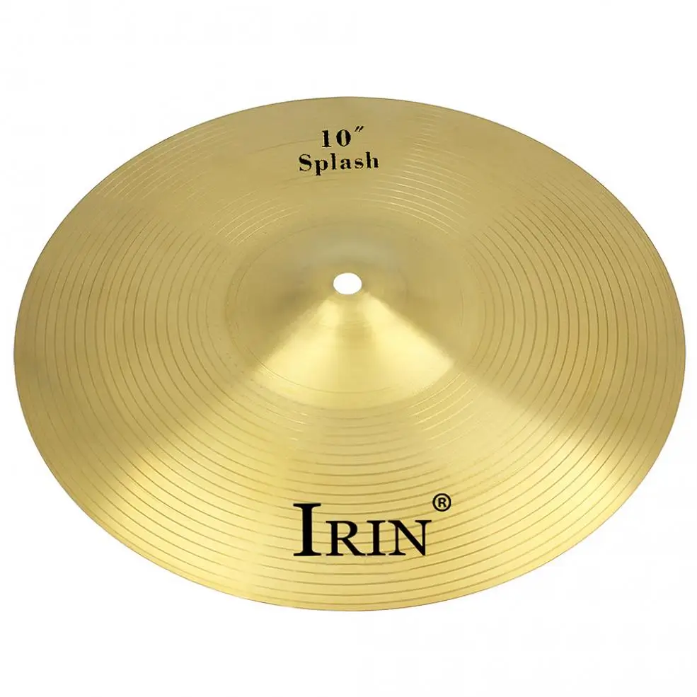 10 / 12 / 14 / 16 Inch Brass Alloy Splash Crash Cymbal Drum for Percussion Instruments Beginner / Professional Performance