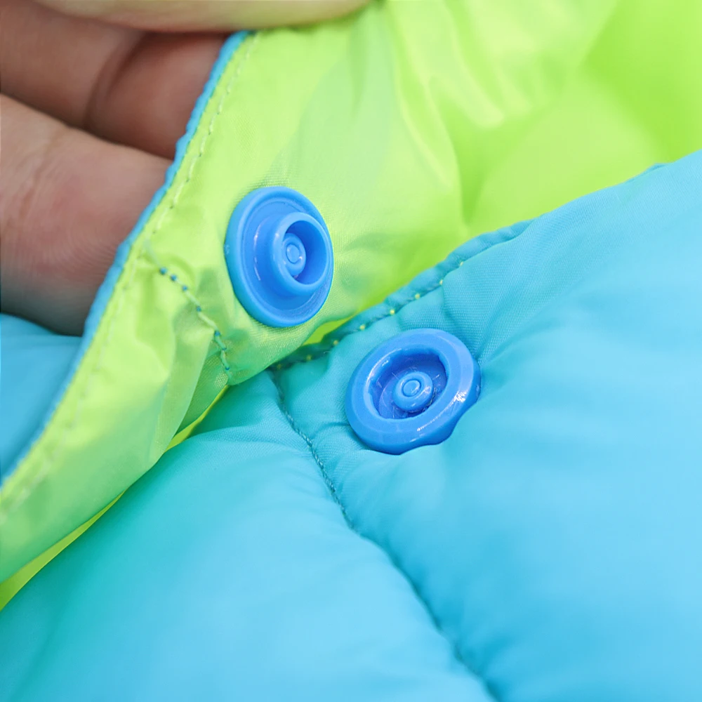 Weiche Winter-Hundejacke, Kleidung, wendbar, Winter-Hundeweste, Mantel, dicke Haustierkleidung, wasserdichtes Outfit für kleine, mittelgroße und große Hunde – Detail 14