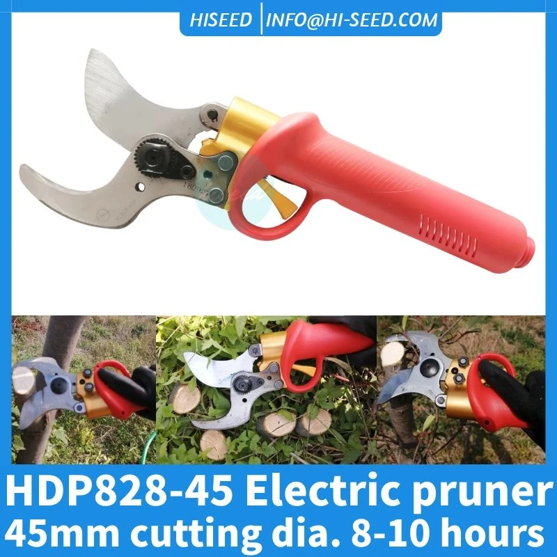 Gunting kebun profesional, 45mm X2 set 8-10h Cabang tebal kuat cabang terakhir hemat tenaga kerja pohon buah gunting pangkas listrik