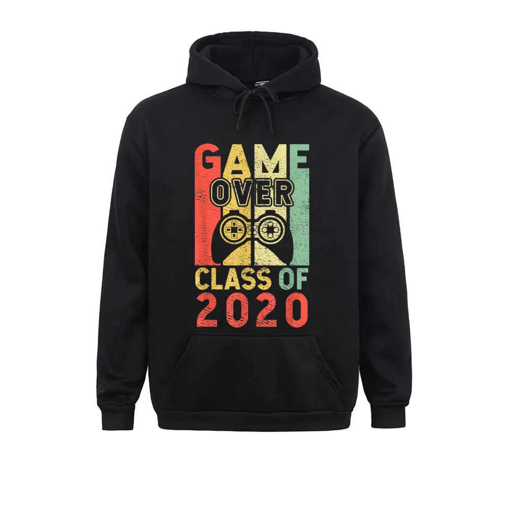 

Cool Game Over Class Of 2020 Video Games Graduation Sweatshirts Winter Fall Men Hoodies Long Sleeve Oversized Sweatshirts