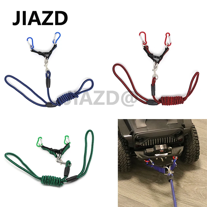 

1PCS Tow Rope with Hook for 1:5 1:8 1:10 RC Car Traxxas TRX4 E-REVO X-Maxx SUMMIT Axial SCX10 90046 WRAITH RR10 W01