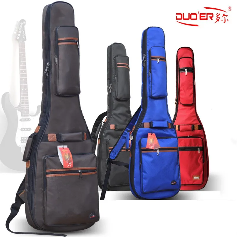 2022 Bass Bags Waterproof Guitar Backpack Cotton Bass Bags Breathable With Pocket Factory Wholesale Musical Instrument Bags