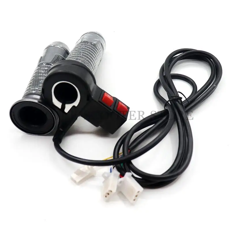 Citycoco Throttle Handle 60V Universal With Variable speed control 1.4-2M wire For Chinese Halei Electric Scooter