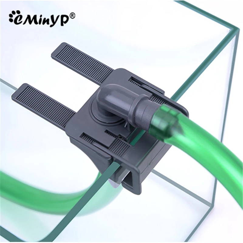 Aquarium Filtration Holder Fish Tank Siphon Pump Fixing Clip Inlet Water Changer Pipe Connector Filter Tube Mount Accessories