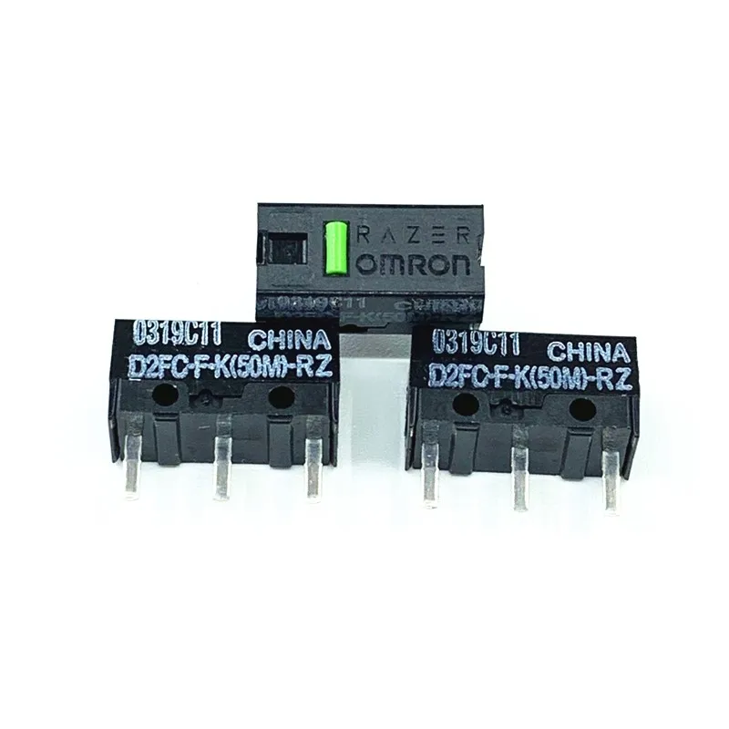 1Pcs original mouse micro switch D2FC-F-7N 10m 20m OF D2FC-F-K(50M) D2F D2F-F D2F-01 D2F-01L D2F-01FL D2F-01F-T D2F-F-3-7