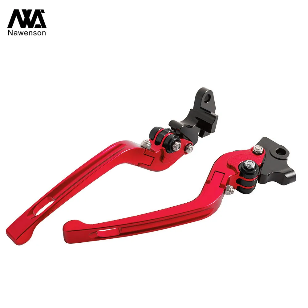 For CB1000R 2008-2016, CNC Aluminum 3D Adjustable Folding Motorcycle brake clutch handle lever for CBR1000RR/Fireblade 2004-2007