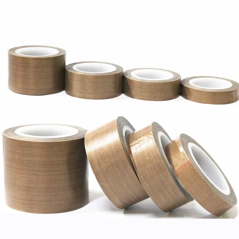 Polytetrafluoroethylene Tape  Resistant High Temperature Adhesive Cloth Insulation 300 Degree Tape 10 meter*0.13mm PTFE Tape