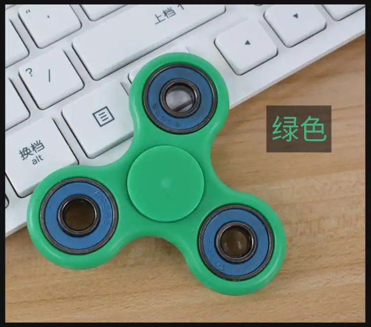 핑거팁 장난감 핑거 자이로 핸드 스피너 삼각형 스트레스 해소 스파이럴 선물 장난감, 자폐증 및 ADHD 아동 및 성인 집중력 향상