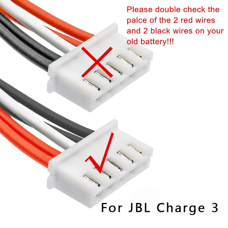 Oryginalna Probty dla JBL Charge 3 6500mAh Bateria Bateria GSP1029102A