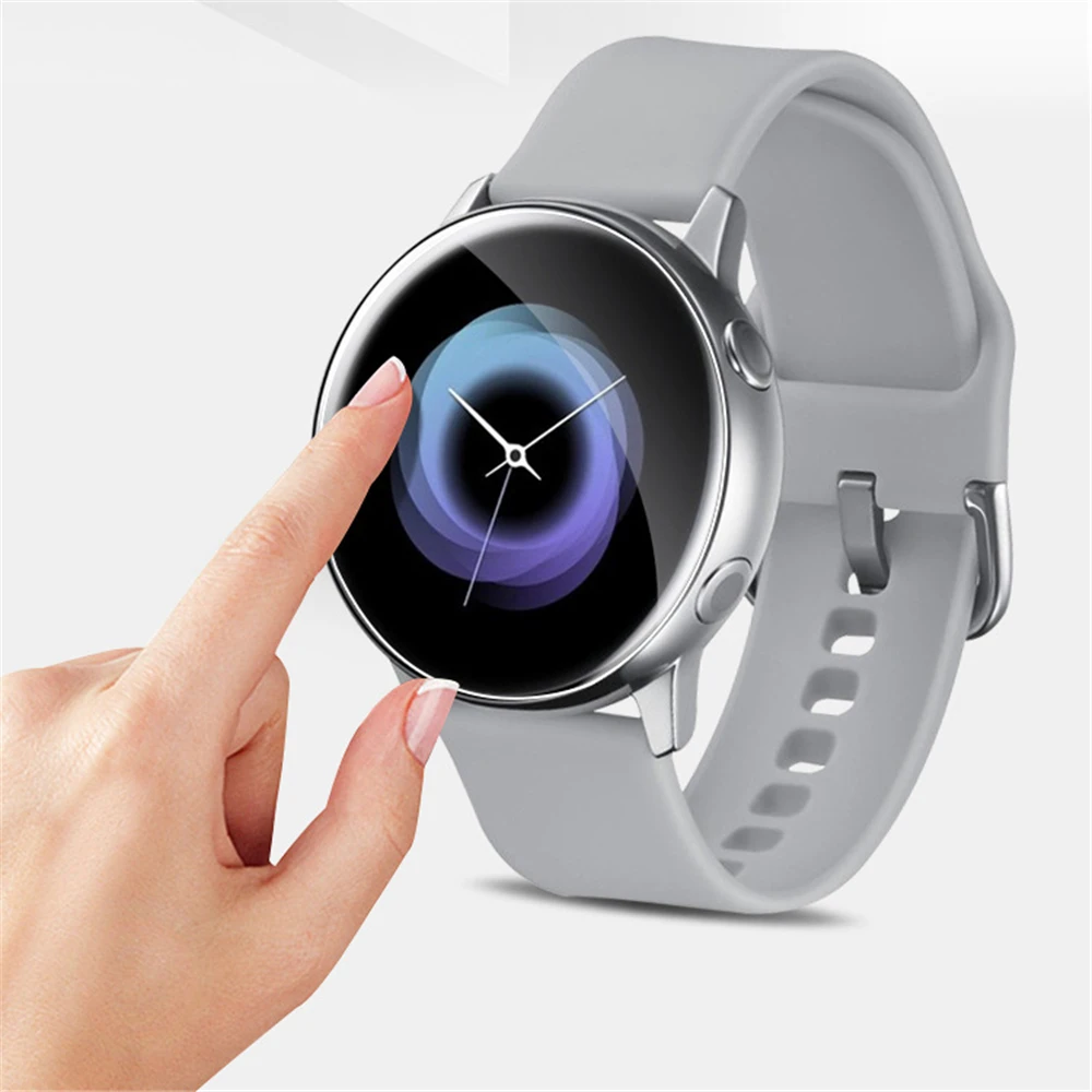 5 Pcs High Definition Anti-shock Film For Samsung Galaxy Watch Active SM-R500 Smart Watch Explosion-proof Screen Protector