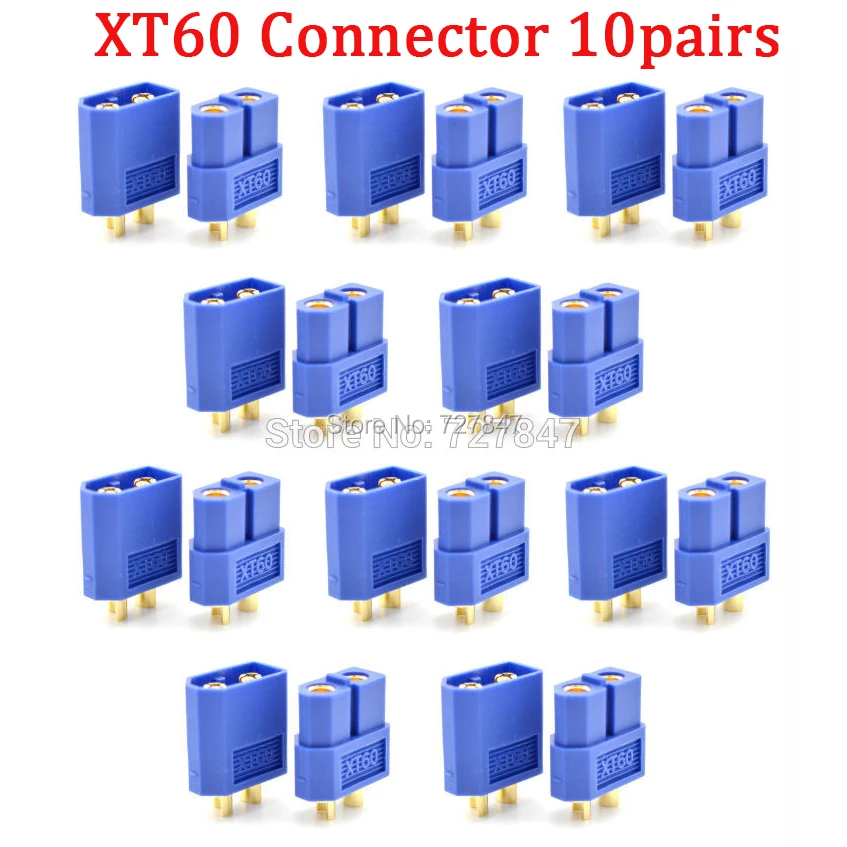 5 / 10 Pairs High Quality XT30 XT30U MR30 XT60 XT60H MR60 XT60PW  XT90 XT90S Connector Plug for Battery Quadcopter Multicopter