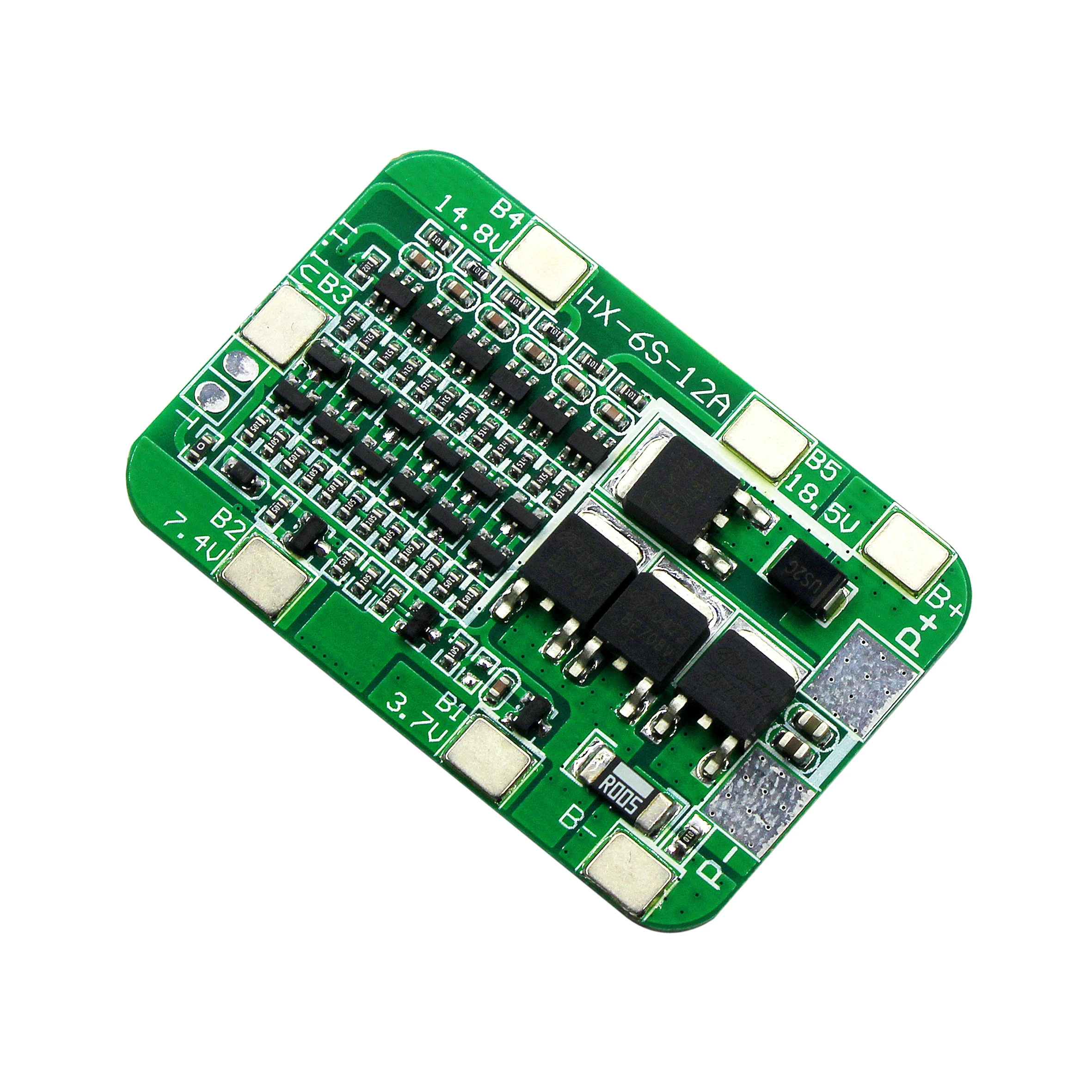 6S 15A 24V PCB BMS Protection Board is Applicable To Six 18650 Lithium Ion lithium Battery Module DIY Kits Smart Electronics