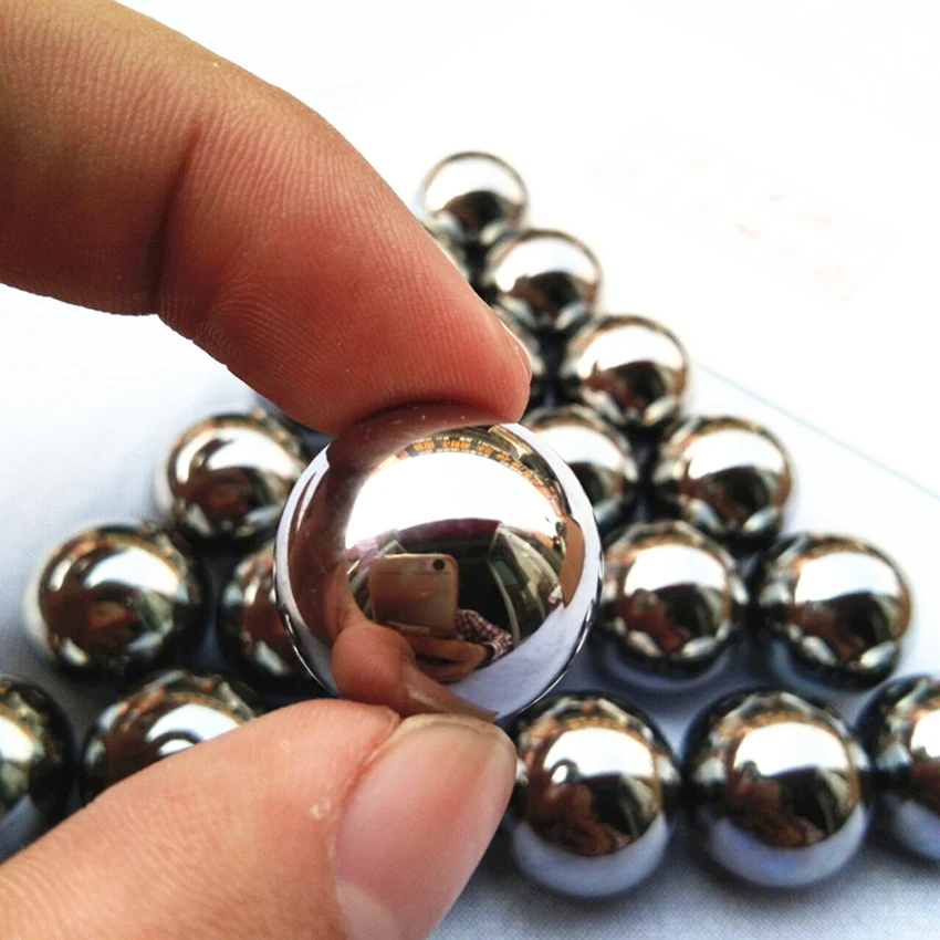 Solid Carbon Steel Ball Dia 1mm 1.5mm 2mm 2.5mm 3mm 3.175mm-20mm Steel Ball High Precision Smooth Ball For Slingshot Hunting