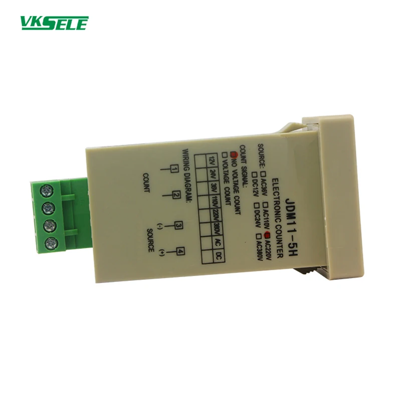 JDM11-5H 5-digitales elektronisches LED-Anzeigemessgerät, elektrischer Zähler