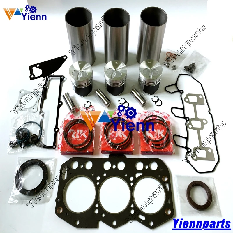 

For Yanmar 3YM30 Overhaul Rebuild Kit Piston Ring Cylinder Liner Gasket Bearing Set For Yanmar 3YM30 Marine Engine Repair Parts