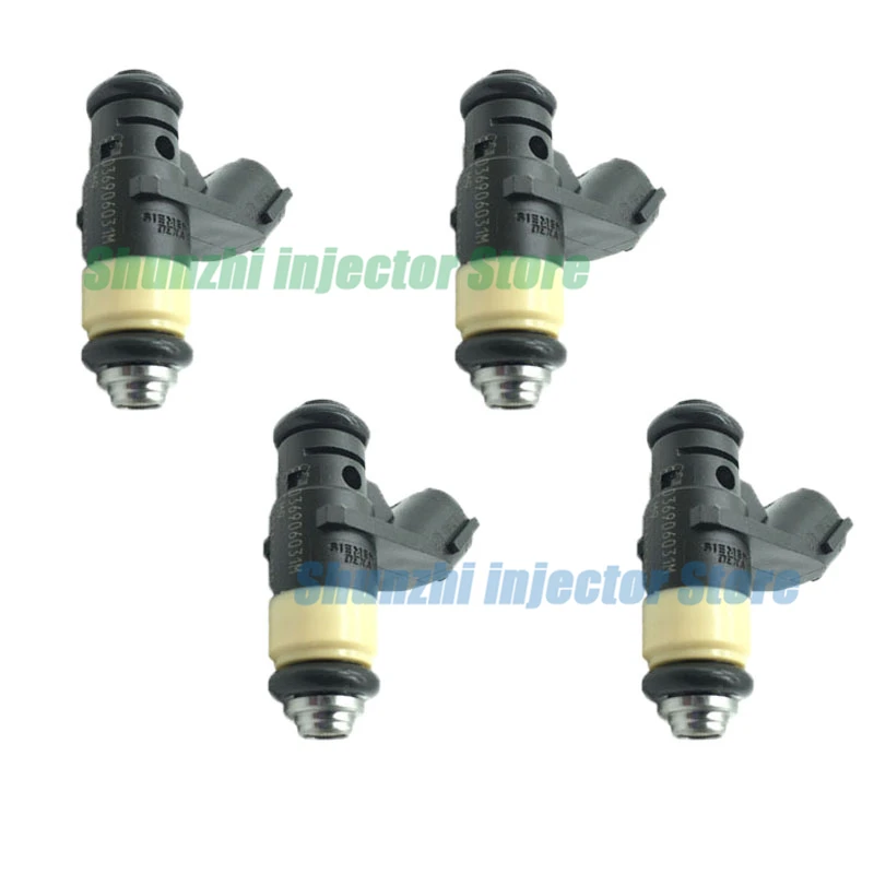 

4pcs Fuel Injector Nozzle For volkswagen Polo 9N /Seat Ibiza IV 1.4L 2002-2007 /Skoda Fabia 6Y 036906031M