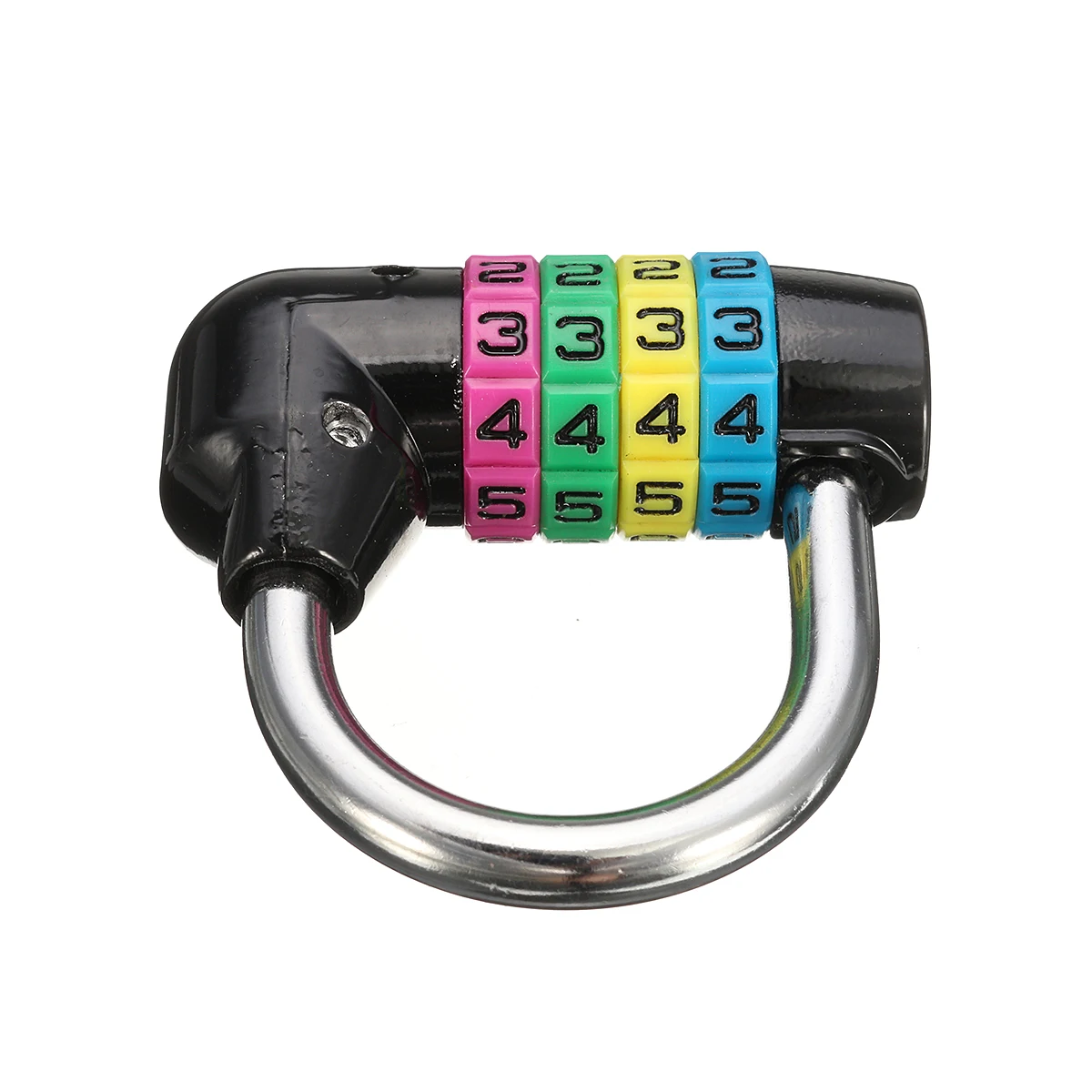 Safety Lock Resettab 4 Digit Number Code Password Combination Padlock Security Password Gym Padlock