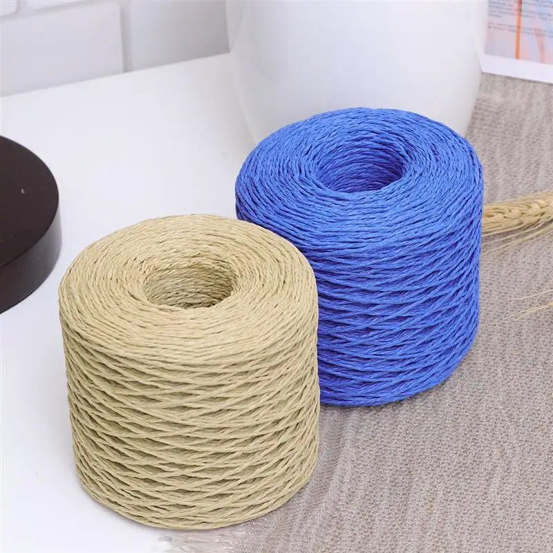 Floral Arrangement Cord Floral Arrangement 18 Yards Raffia Paper Ribbon Craft Packing Paper Twine for Festival Gifts DIY