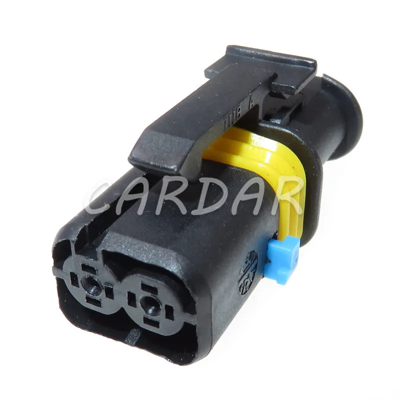 1 Set 2 Pin 18286000002 Automotive Relay Plug EFI Motor Socket AC Assembly Electrical Lear Connector Sealed Plug For Car