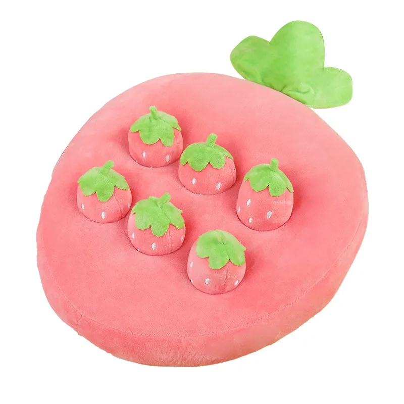 

Игрушка плюшевая для детей, креативная имитация грибов, наполнение фруктами, игра для боевых действий, интерактивные игрушки для родителей и детей, подарок