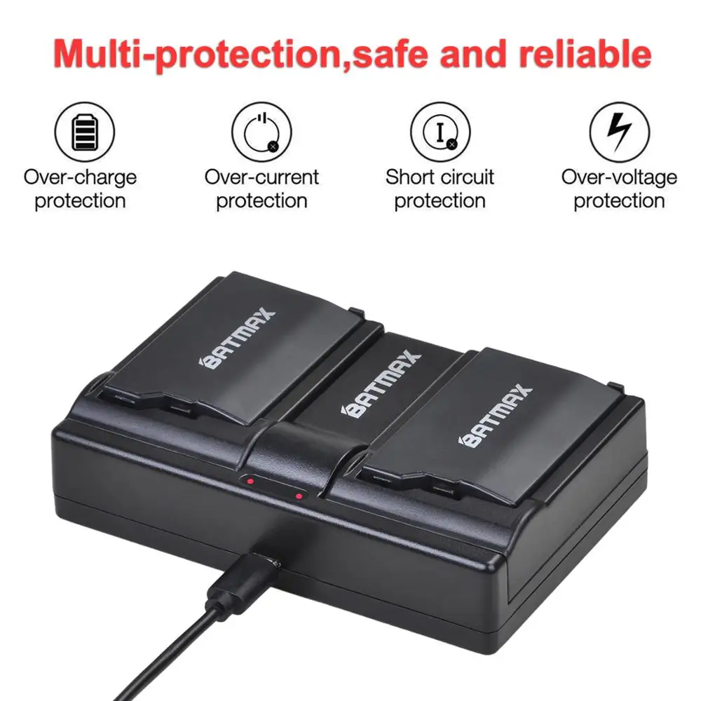 2 قطعة 3.6V 2400mAh PSP 2000 PSP-2000 بطارية + شاحن USB مزدوج لسوني PSP 2000/3000 PSP-S110 وحدة