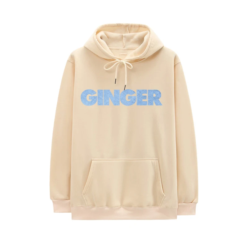 2021 Hip Hop Hoodie Sweatshirts GINGER Letter Print  Men Women Fleece Hoodies Brockhampton All-American Boyband  Pullover Hoody