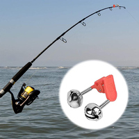 2021 NEW 10Pcs Fishing Bell Bite Alarms Fishing Rod Clamp Tip Clip Bells Ring Carp Fishing Accessories Tackle Fish Alarm