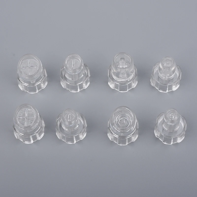 Plastic Small Bubble Replacement Head Transparent Cleaning Crystal Nozzle Tip Part Accessories