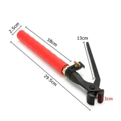 Manual Rebar Tie Wire Twisting Pliers Tool, Rebar Wire Tying for 0.8/1/1.2/1.5mm, Concrete Metal Wire Twisting Fence Tool , 철근