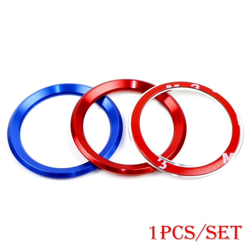 Car Styling Decoration Ring Steering Wheel Circle Sticker For M3 M5 E36 E46 E60 E90 E92 BMW X1 F48 X3 X5 X6