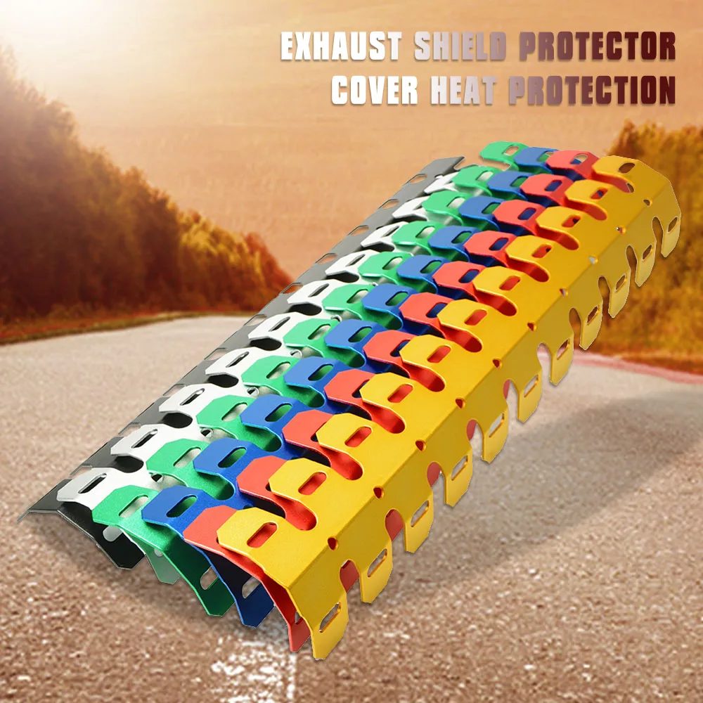 Motorcycle Exhaust Heat Shield Muffler Protector Cover For EXC SXF EXCF SX SMR XCF XC EXCW XCFW 250 125 300 350 400 450 525 530