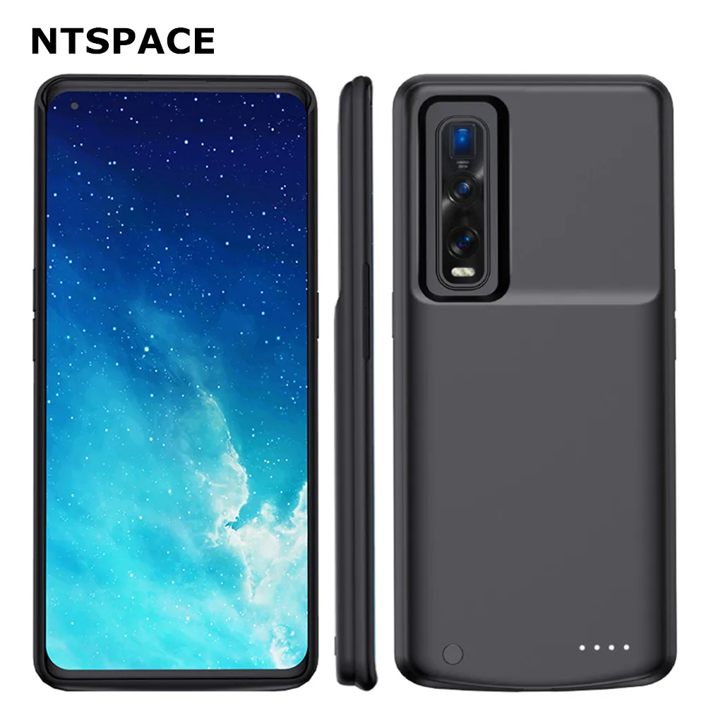 

For OPPO Find X2 Pro Battery Cases 6800mAh Portable Charger Power Bank Extrenal Battery Cover for OPPO Find X2 Charging Case