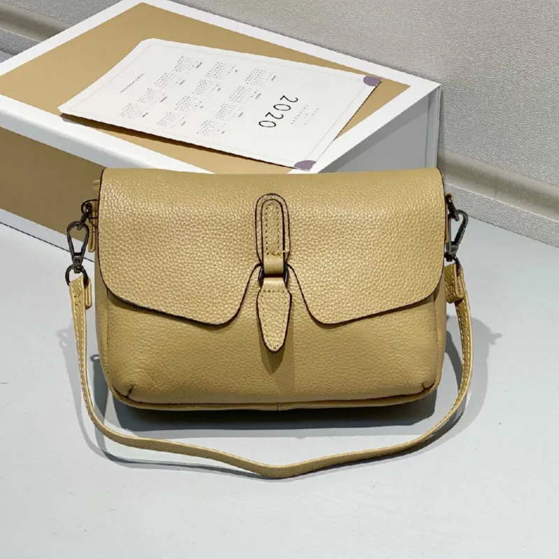 Luxury Genuine Leather Women Shoulder Bag Casual Fashion Daily Casual Crossbody Bags High Quality Small Hobos Handbag for Ladies