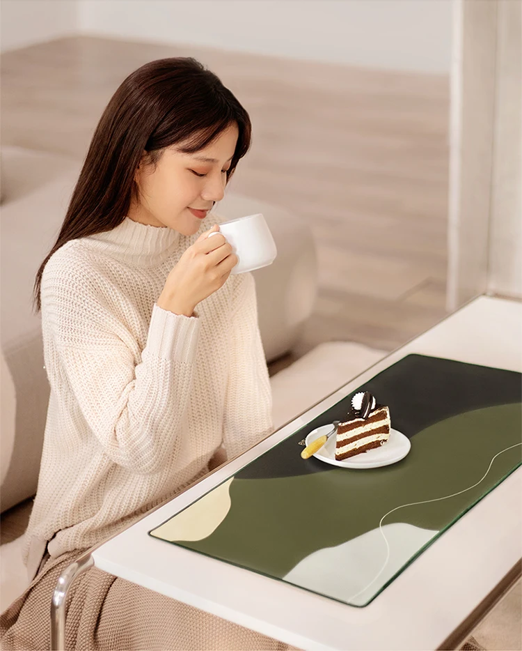 Xiaomi SOTHING Heating Pad Office Desktop Warm Mouse Mat Fast Heat Waterproof Smart Warmer Table Writing Pad