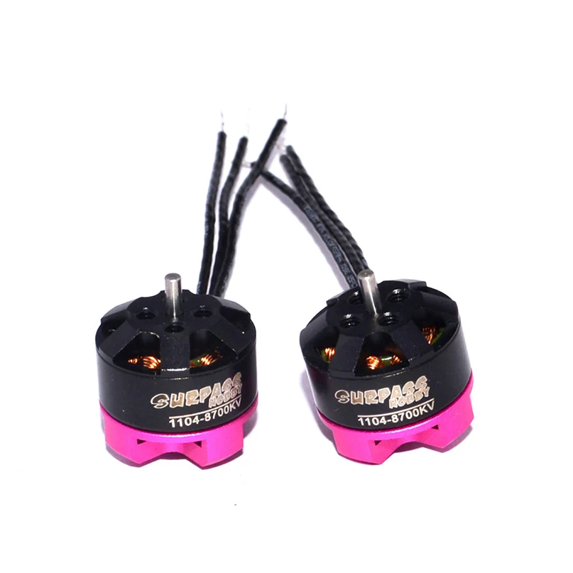 4PCS SURPASS HOBBY 1104 7000KV 2S Brushless Motor 12 Pole for RC 80 90 100 mm 120mm Mini Racing Drone