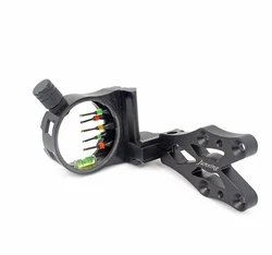Jx1552 Five-Pin Sight For Shooting Hunting Fishing For Long Recurve Compound Bow Factory Price Hot Sale China