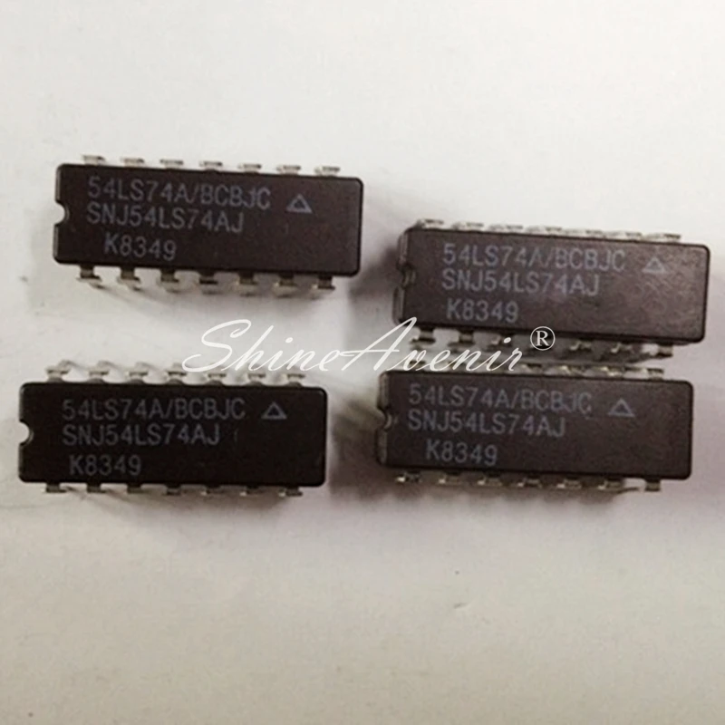 2PCS SNJ54LS74AJ CDIP-14 100% new original in stock