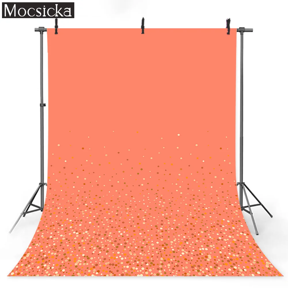 Solid Color Photography Backdrop for Photo Studio Kids Adult Newborn Portrait Background Colorful Dots Birthday Photocall Props