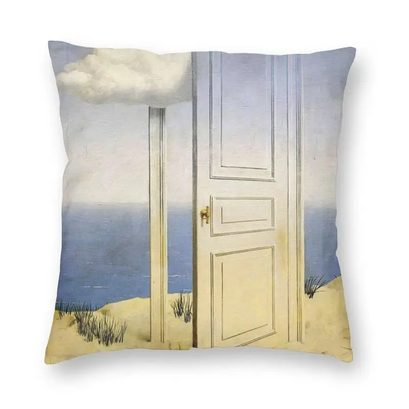 The Victory Rene Magritte Cushion Cover 45x45cm Home Decorative Printing Abstract Art Throw Pillow Case for Car Double-sided