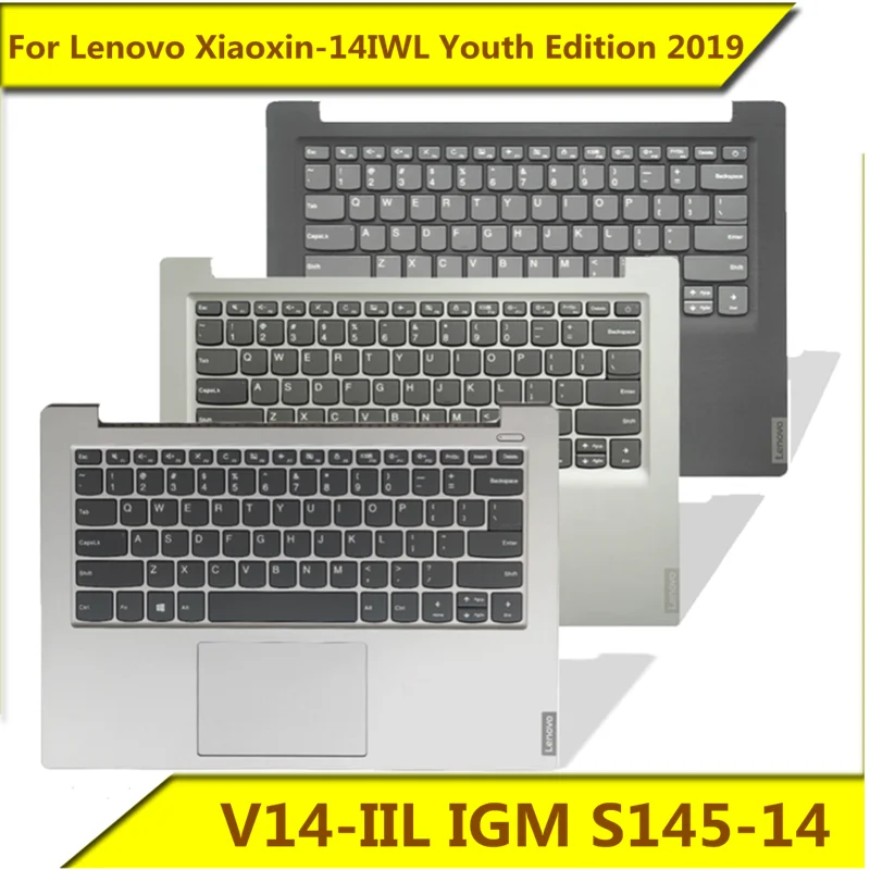 

For Lenovo Xiaoxin-14IWL Youth Edition 2019 V14-IIL IGM S145-14 Keyboard C Shell New Original For Lenovo Notebook